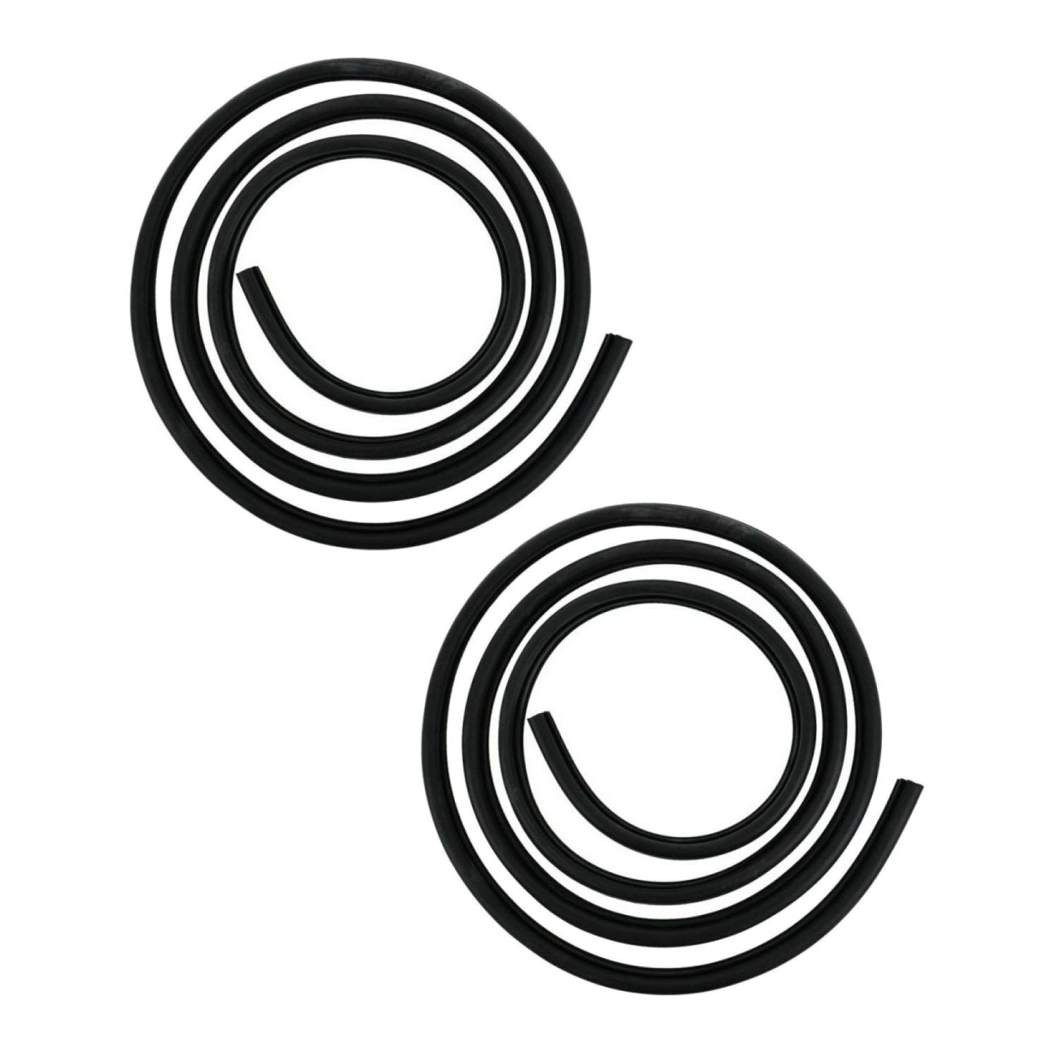 For 98-03 Durango Front Door Weatherstrip Seal Weather Strip Left & Right Pair