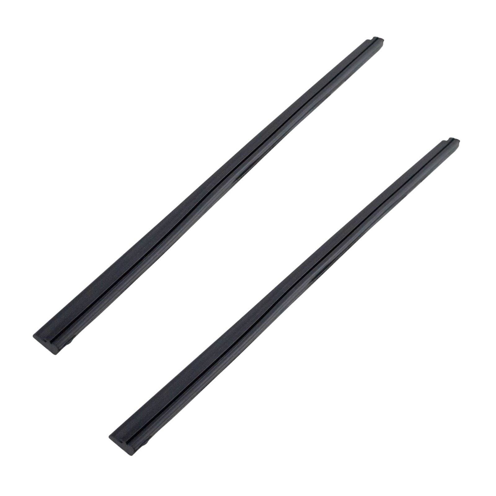 Door Vertical Vent Glass Seal Set Pair For Chevrolet 1960 Truck GMC 1966 1000