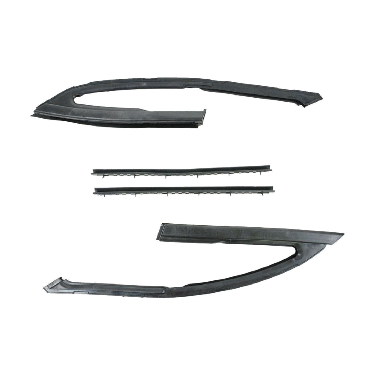 For 1966-1967 Buick Gran Sport Vent Window Rubber Weatherstrip Seal Set Kit