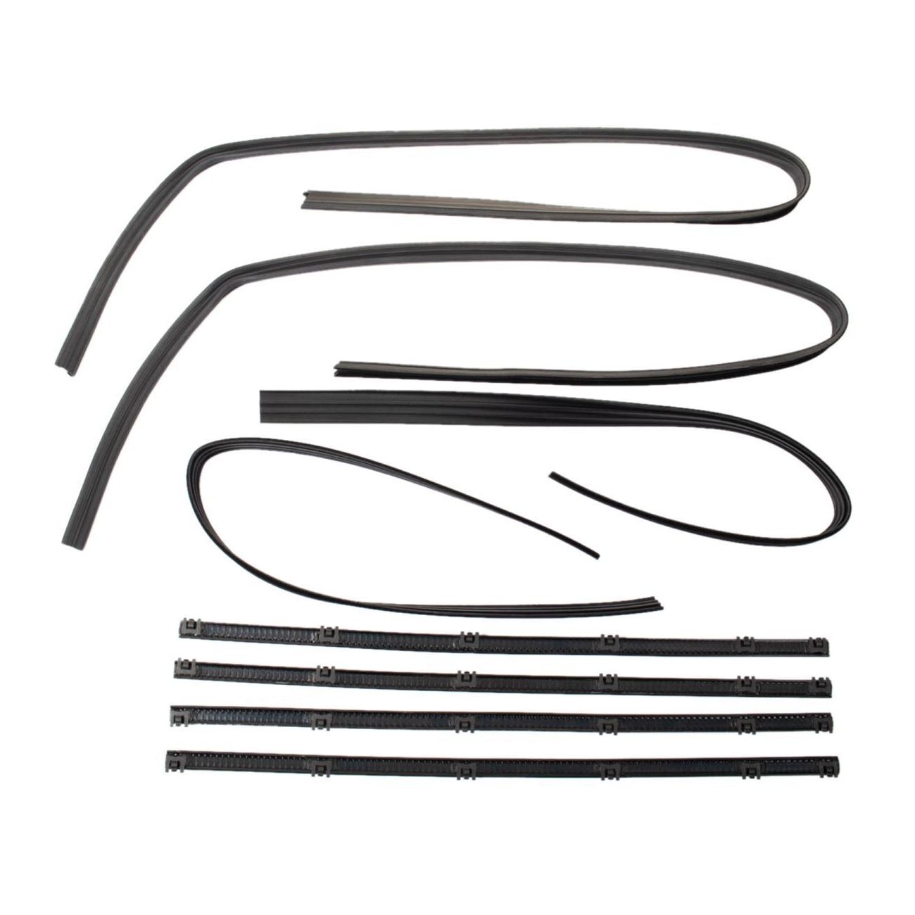 Door Window Belt Weatherstrip Kit For 1968-1971 Dodge W200 Pickup