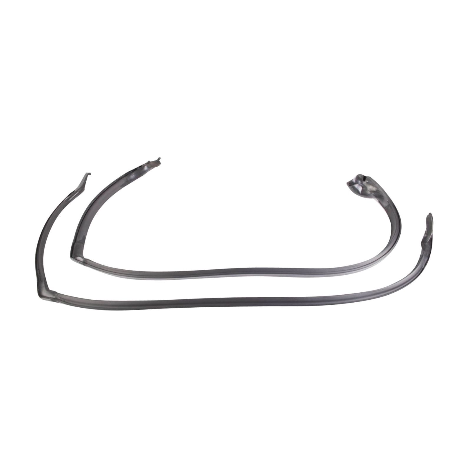 Roof Rail Weatherstrip Seal Pair For 75-77 Oldsmobile Cutlass Salon Hard Top