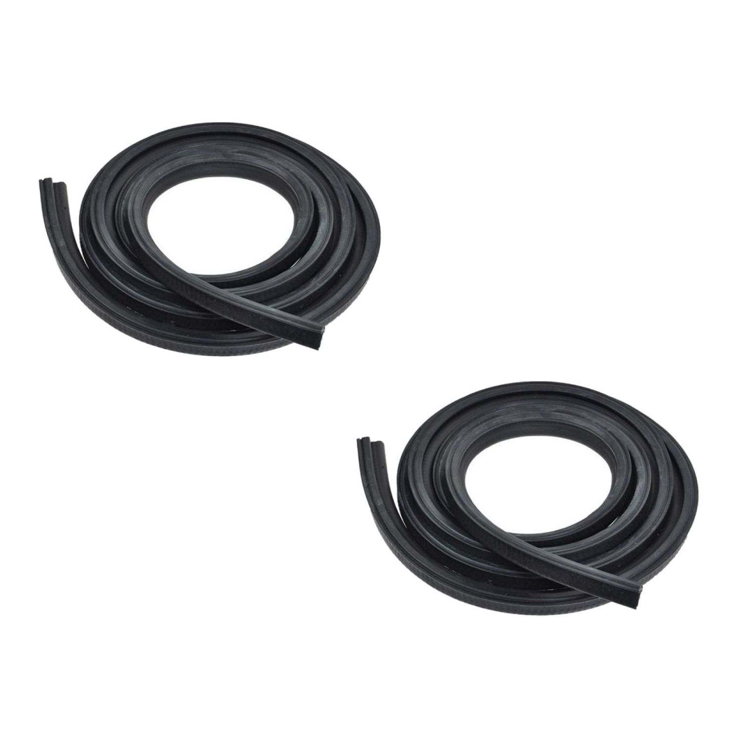 For 1995-2004 Chevrolet Blazer Rear Door Weatherstrip Seal Rubber Pair Set of 2