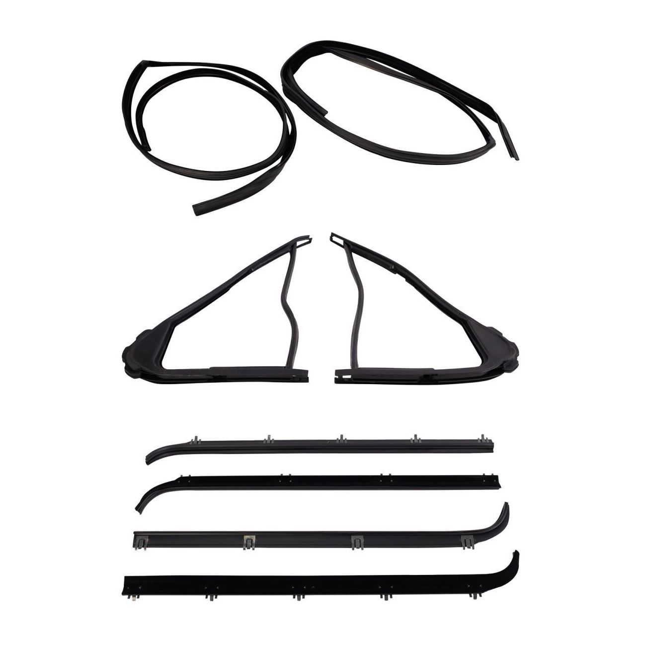 For Ford 1992-1996 Bronco Weatherstrip Seal Kit