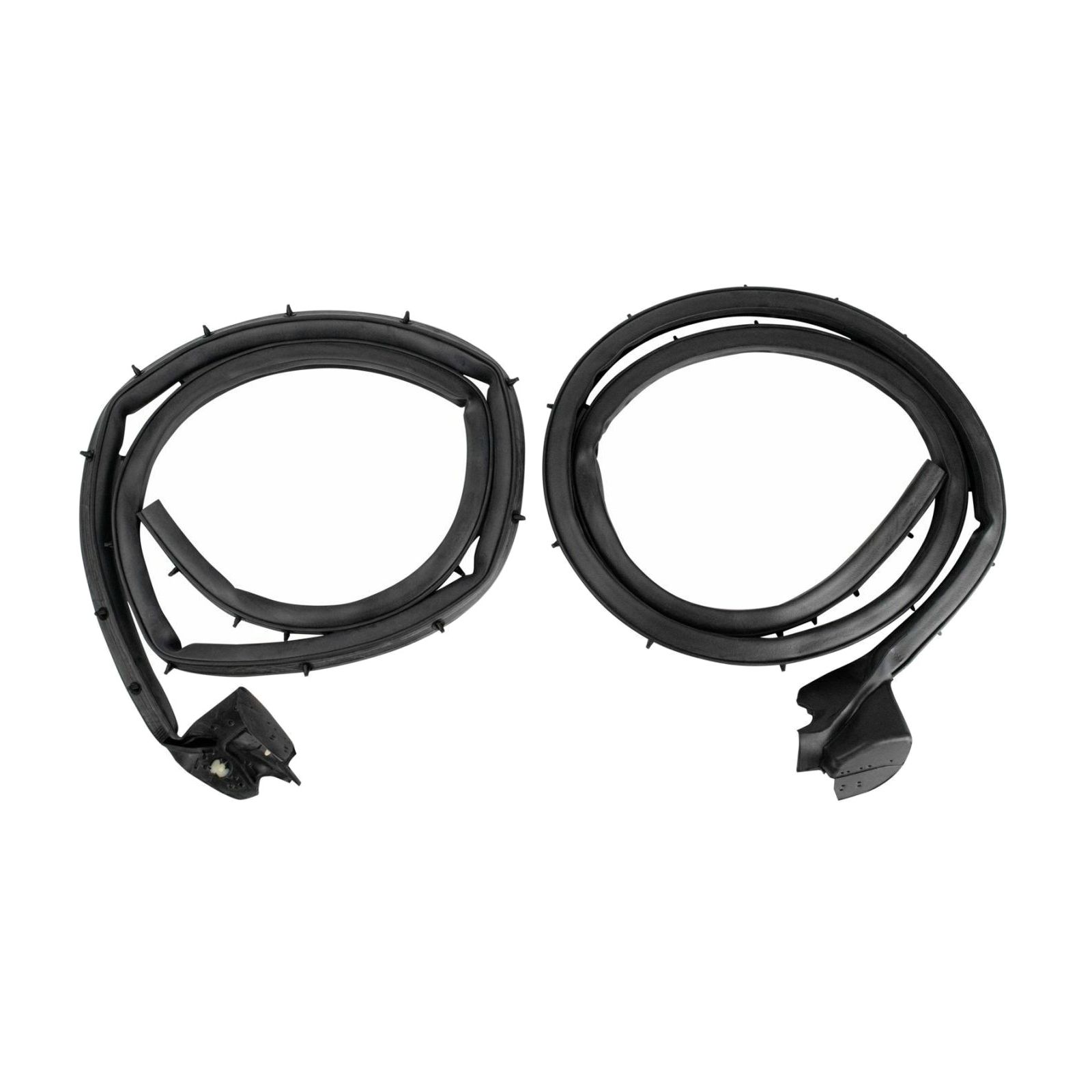 For 05-09 Mustang 2pc Front Lower Door Weatherstrip Seal Kit Left & Right Set