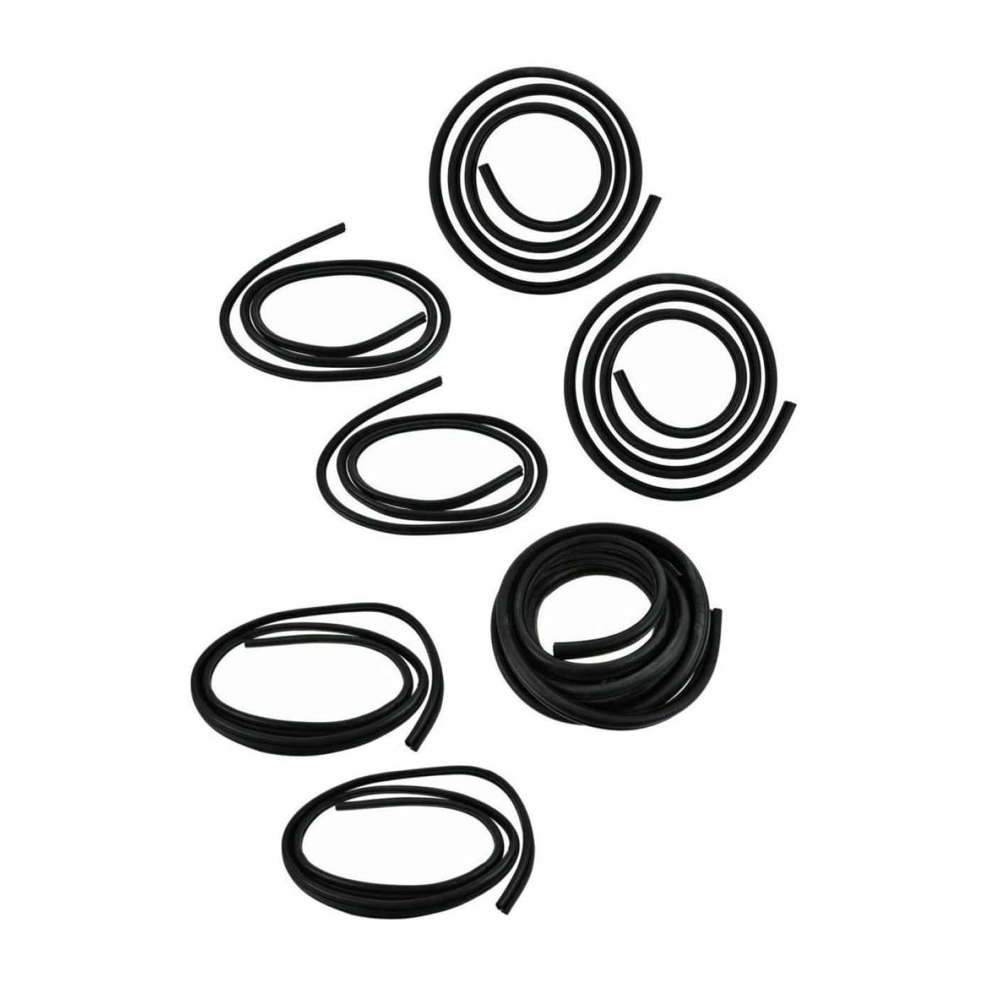 For 98-03 Durango Front & Rear Door Weatherstrip Weather Strip Seals Set of 4