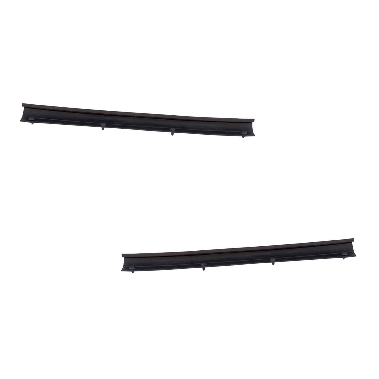 For 99-17 F-250 Super Duty Rear Lower Door Weather Strip Seal Pair Left & Right