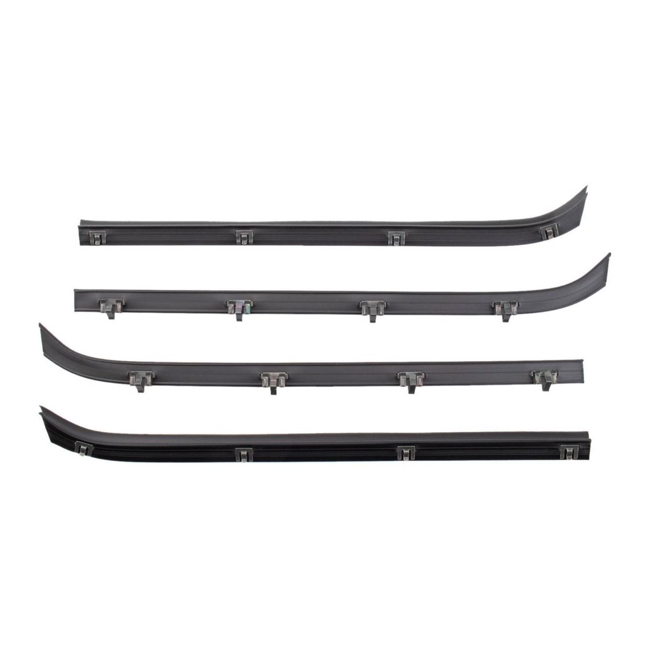 For 1989-1991 Chevrolet R1500 Suburban Door Window Belt Weatherstrip Kit