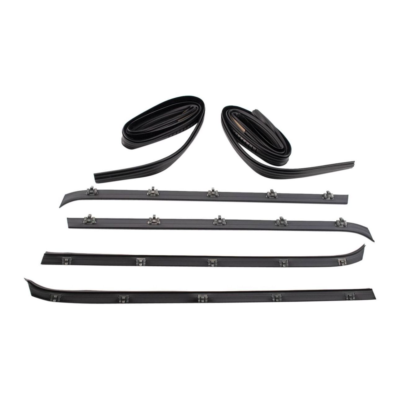 For 1973-1974 GMC K25/K2500 Suburban Door Window Belt Weatherstrip Kit