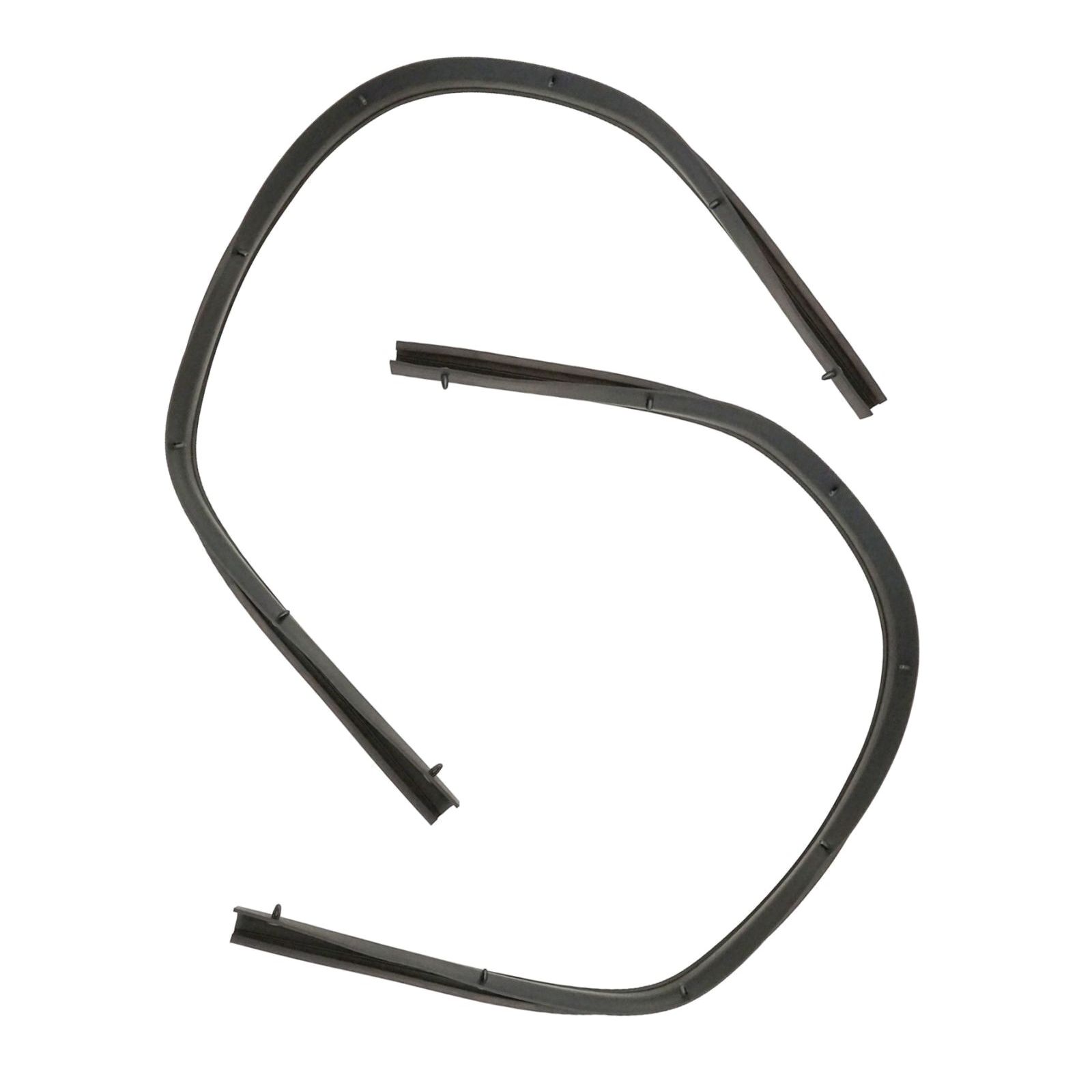 Door Weatherstrip Seal Front Lower Left Right Kit Pair Set of 2 For 16-17 F-650