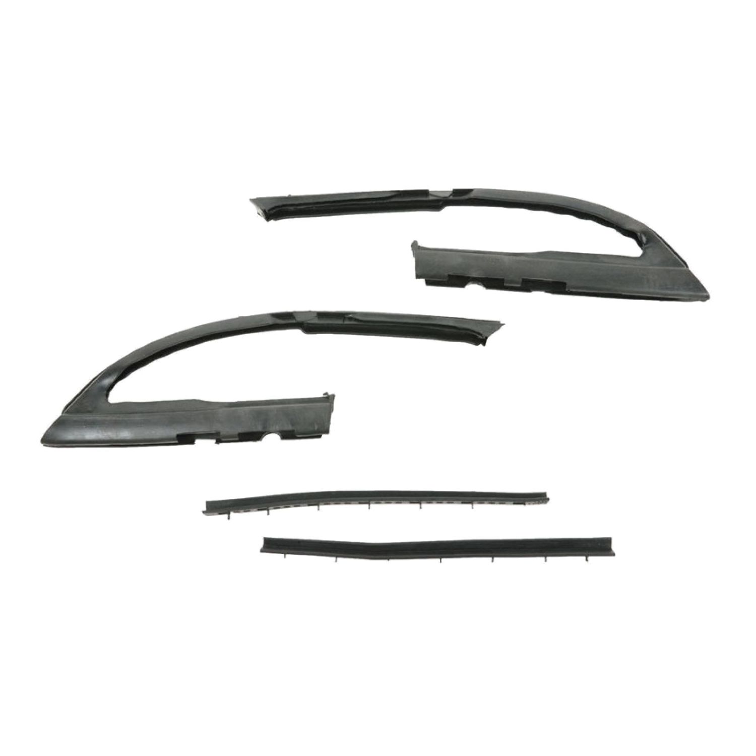 Vent Window Weatherstrip Seals Pair Set For 1969-1972 Chevrolet Nova 2-door