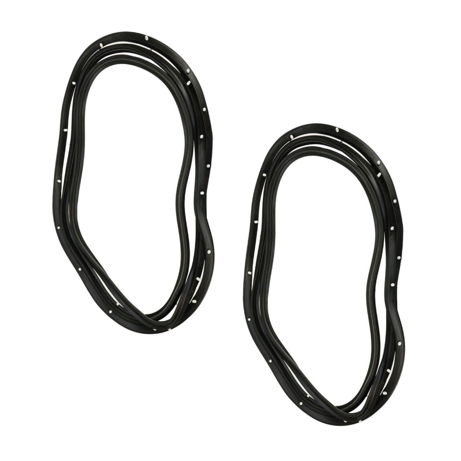For 1959-1960 Chevrolet El Camino Door Seal Weatherstrip Clip on Pair