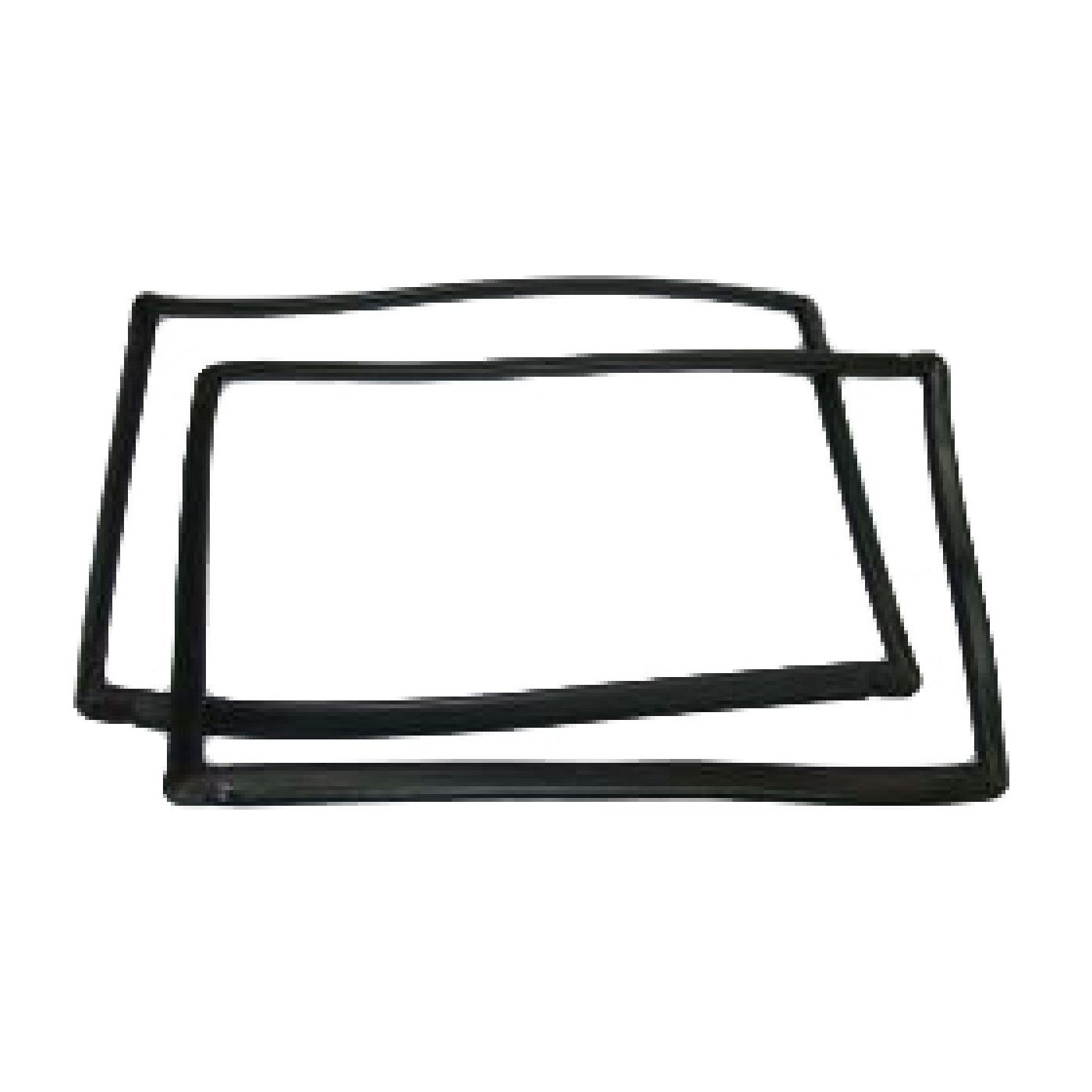 1/4 Glass Weatherstrip Seals Pair Set Kit For Jeep 1984-2001 Cherokee 4-door