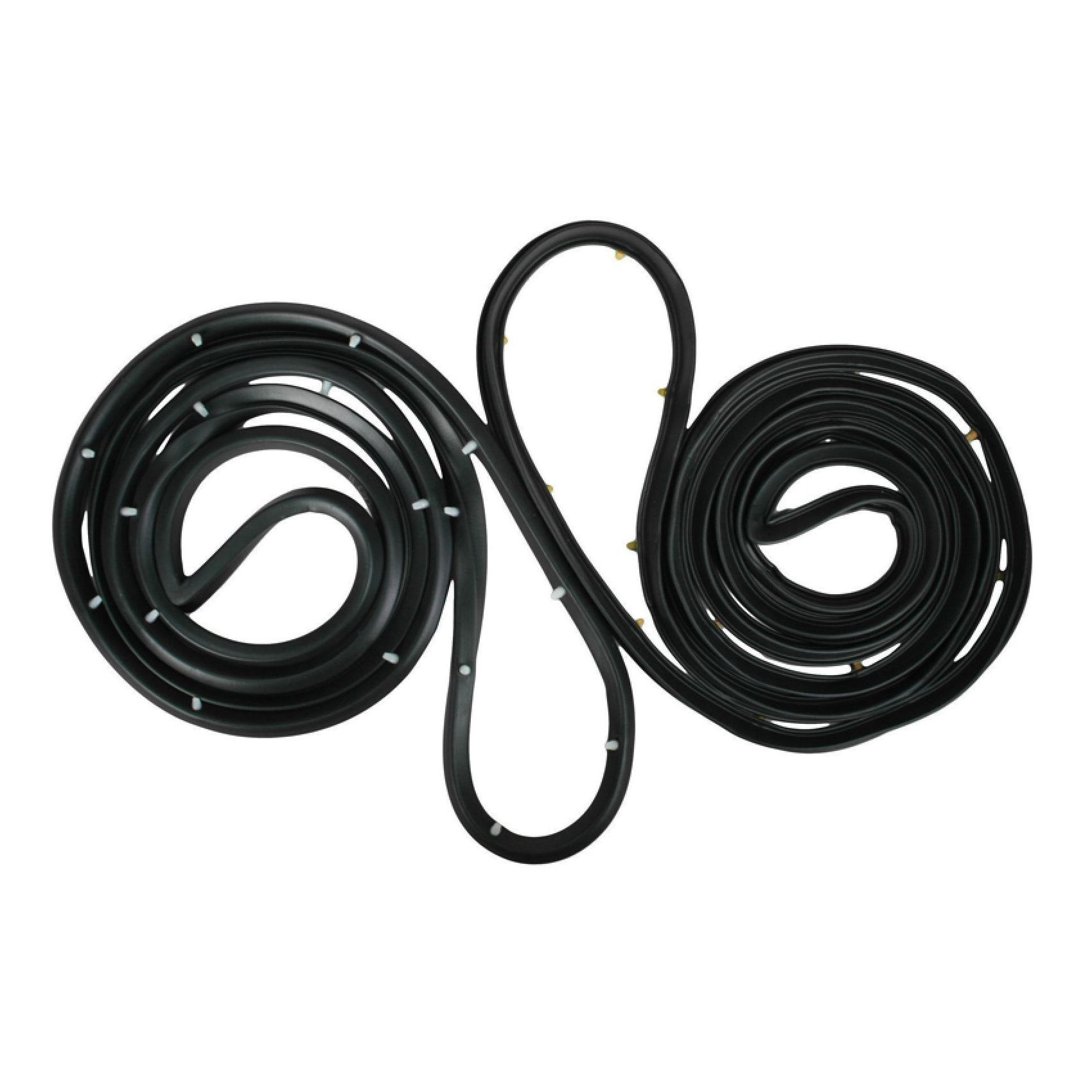 Door Rubber Weatherstrip Seals Pair Set of 2 for 72-79 Datsun 620 Pickup Truck