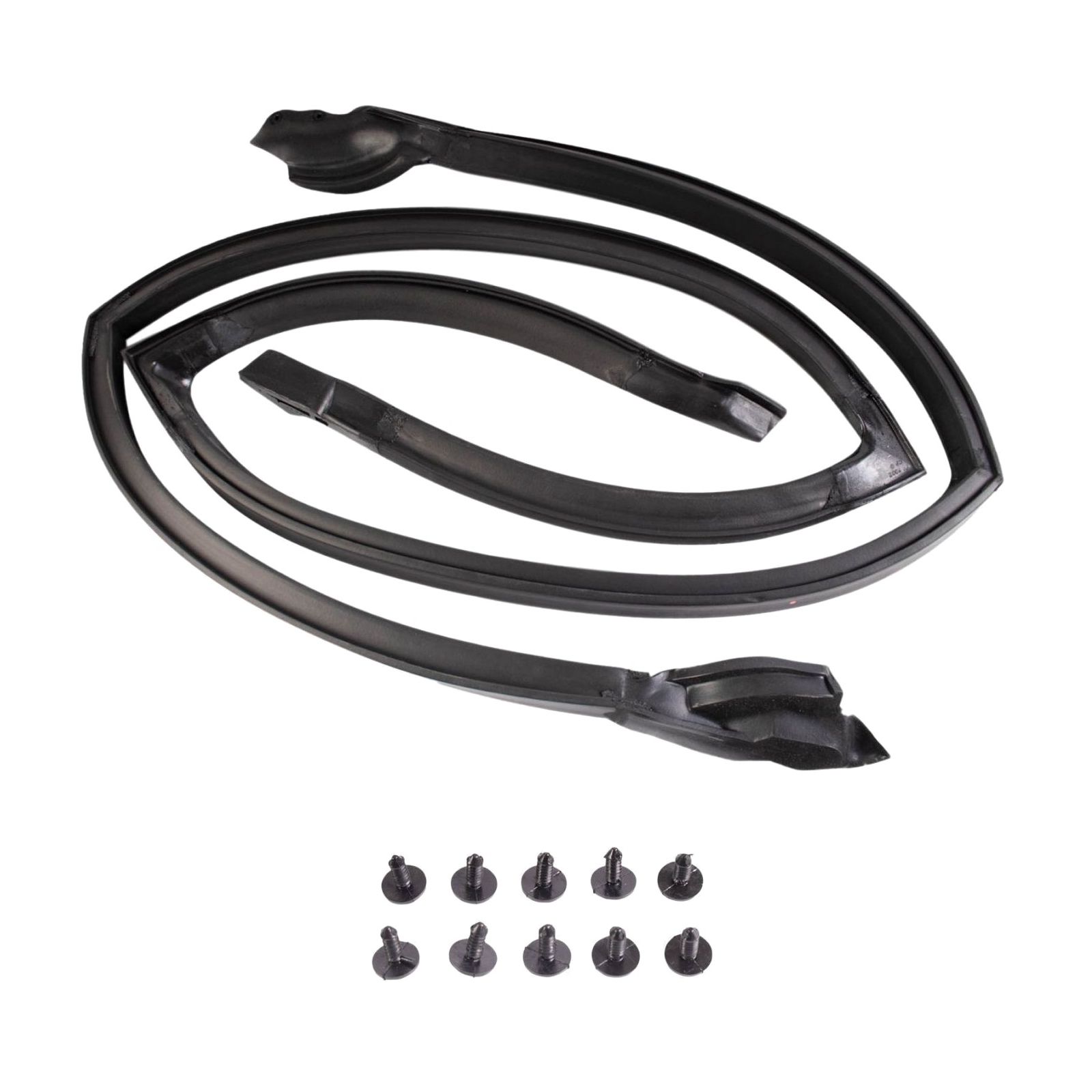 For 1971-1978 Cadillac Eldorado Roofrail Roof Rail Weatherstrip Seal Pair Set