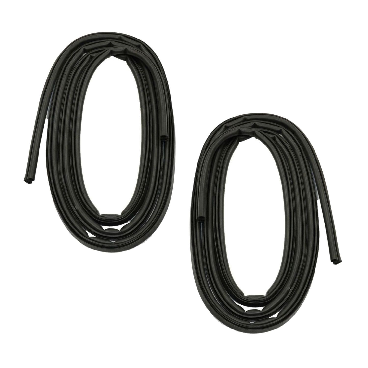 Front Door Weatherstrip Seals Pair Set Kit for Ranger Mazda pickup Truck 4 Door