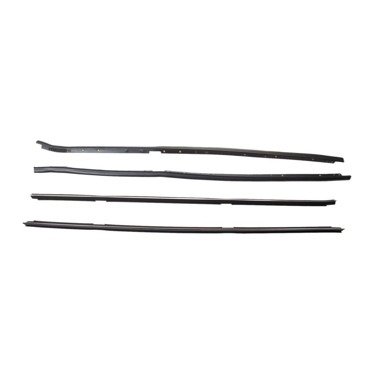 For Buick 81-88 Regal Oldsmobile 81 Cutlass Door Window Belt Weatherstrip Kit