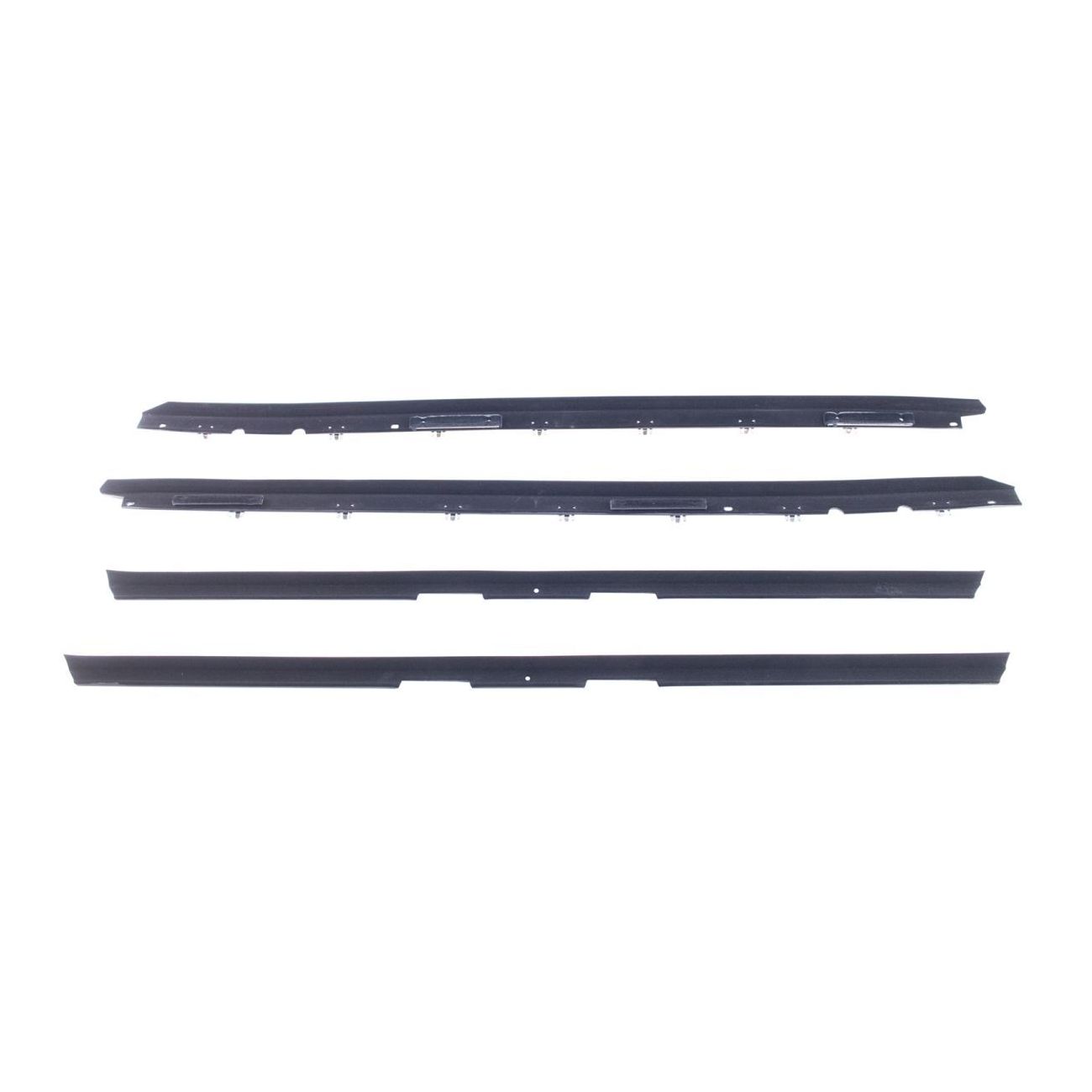 For Chevrolet 1984-1989 Corvette DIY Door Window Belt Weatherstrip Kit