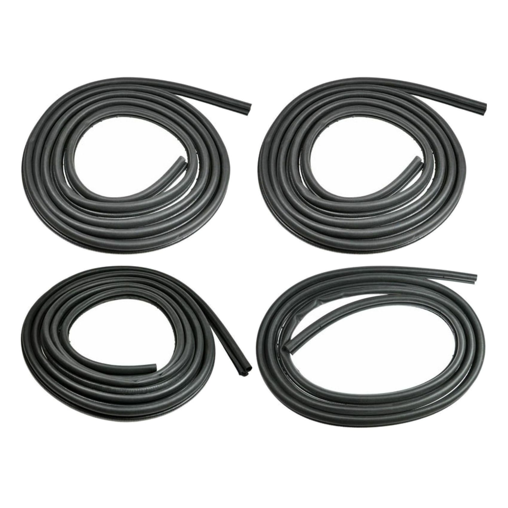 For 1996-2002 Express 3500 GMC 1996 G3500 Door Weatherstrip Seal Kit Set of 4