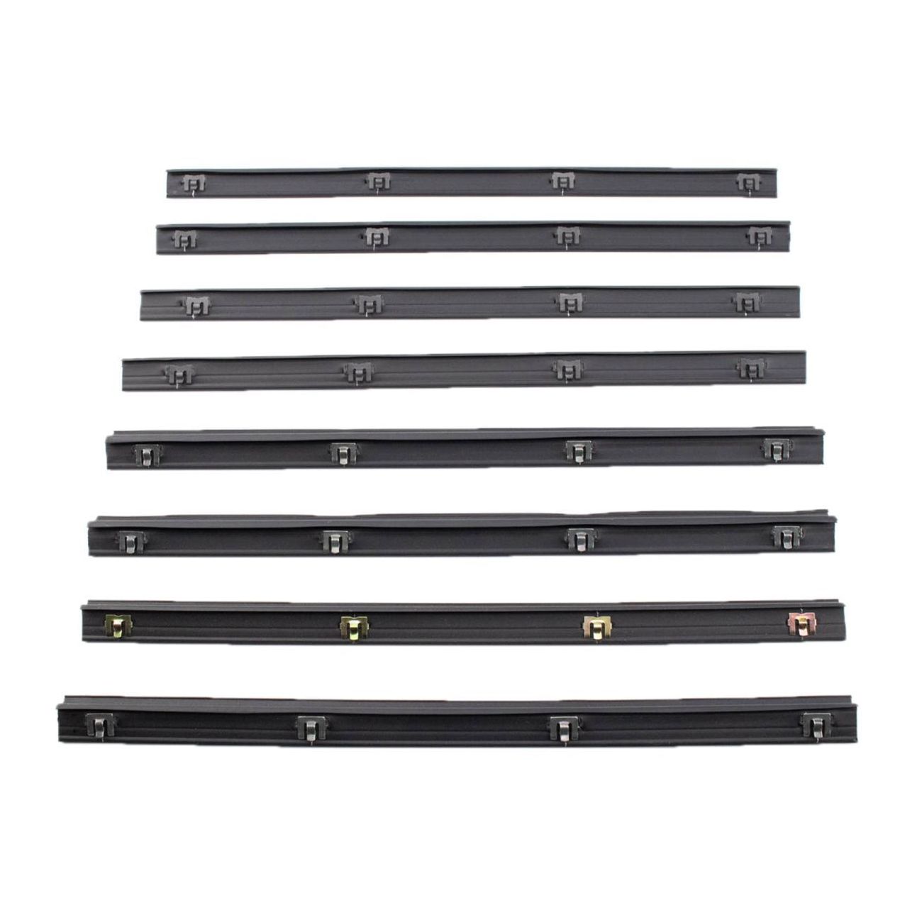 For 1984-1991 Jeep Grand Wagoneer Door Window Belt Weatherstrip Kit