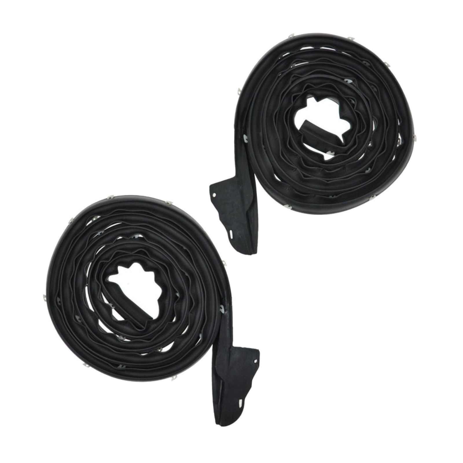 Door Seal Rubber Weatherstrip Pair Set For 1968-1970 Charger 2-door Hardtop