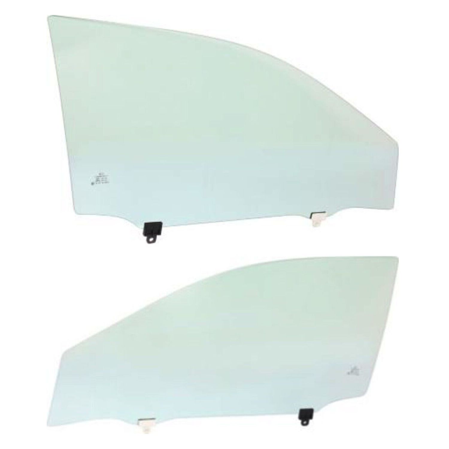 Door Glass For 2009-2013 Toyota Corolla CE Built Set of 2 Front Left and Right