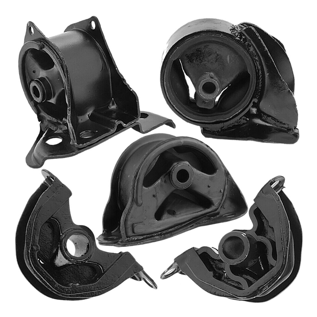 Engine Motor Mounts & Manual Trans Mount 5PCS for Honda Honda Civic 95-92 1.5L