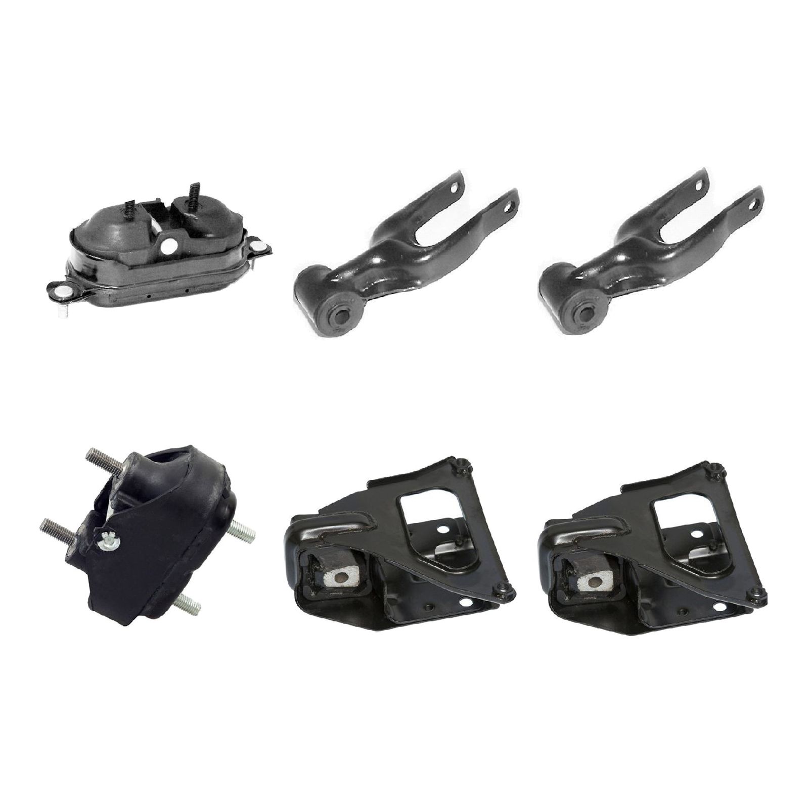 Engine Motor & Trans Mount Set (6pcS For Chevrolet 2004-2005 Impala Sedan 3.8L
