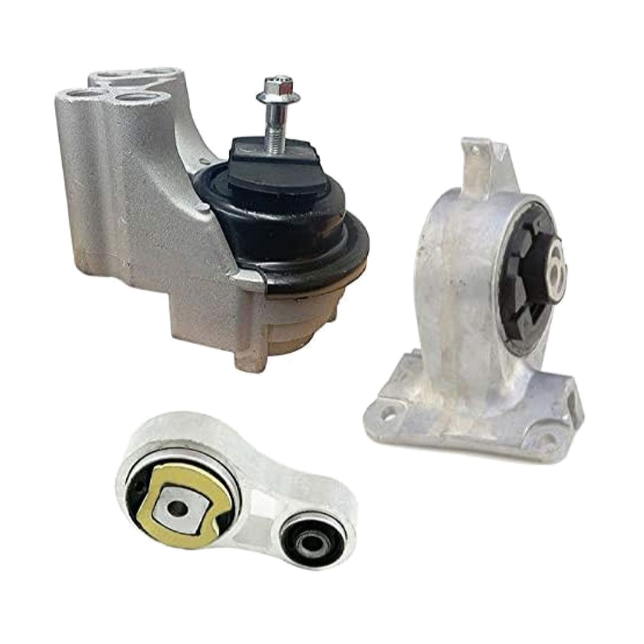 For Ford 10-12 Fusion Lincoln 07-12 MKZ 3.5L Engine Motor & Trans Mount 3pc