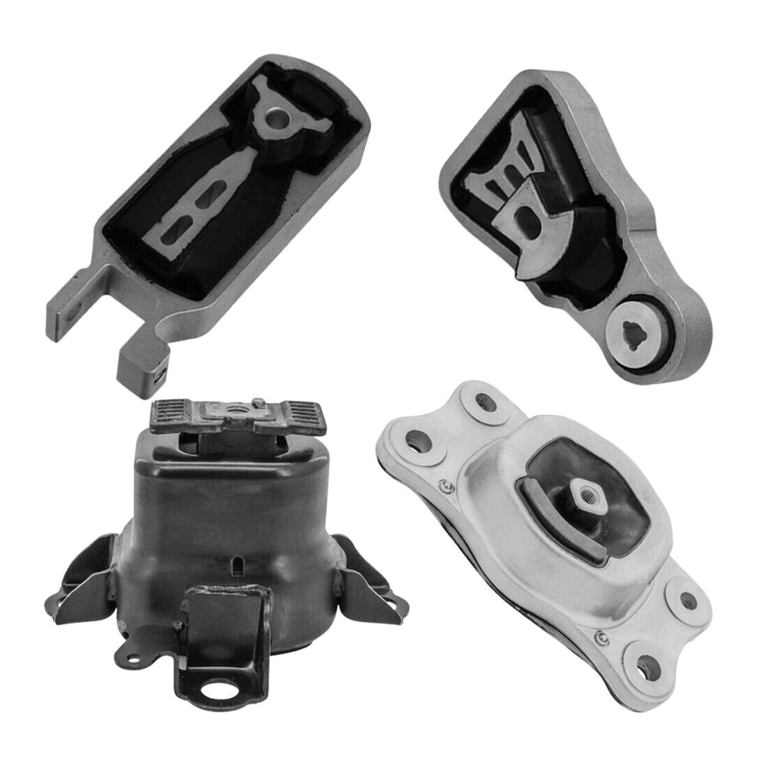 Complete Kit Engine Mounts & Auto Trans Mount, 4PCS For Ford Edge 23-15 2.7L