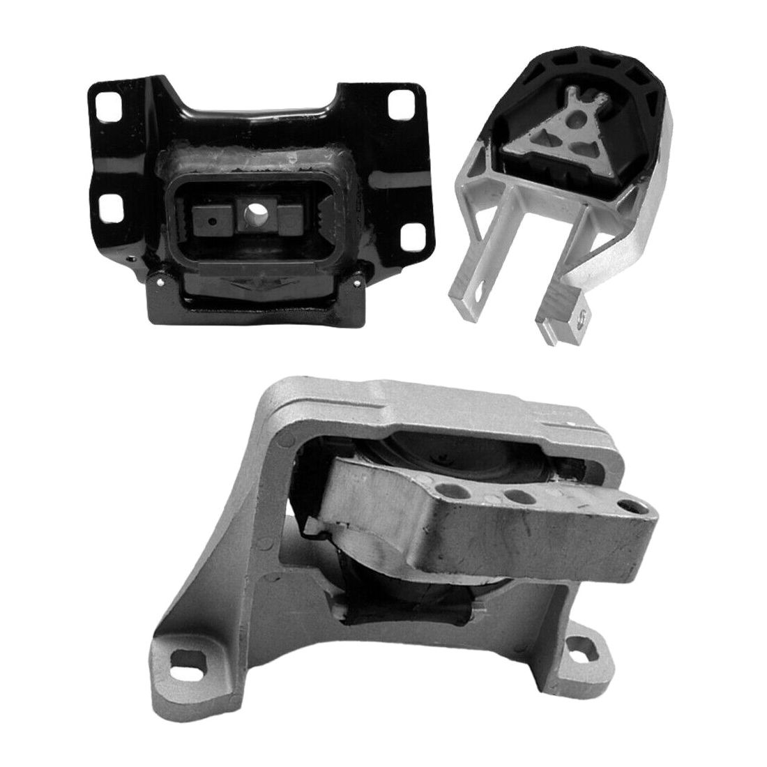 Engine Mounts & Transmission Mount 3PCS Set for Ford Escape L4-2.5L 152cid AT