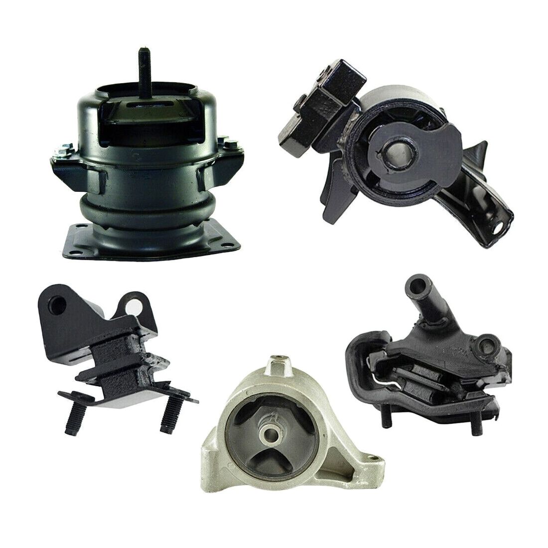 Engine & Automatic Trans. Mounts Set 5 Pcs for Honda Ridgeline 2014-2010 V6-3.5L