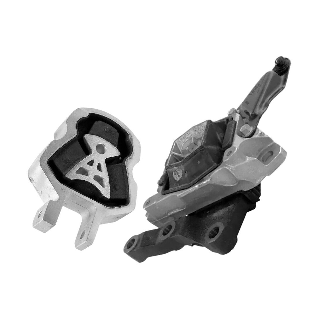 Rear Engine Mount & Left Auto Trans Mount 2PCS for Ford C-18-13; 2nd Design