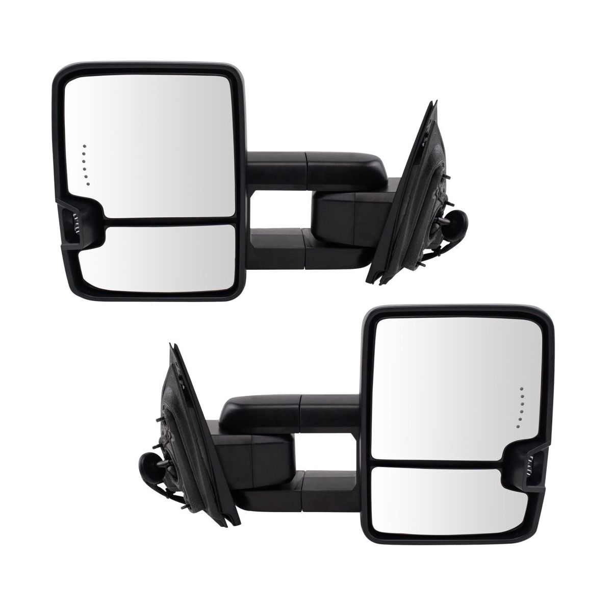 For 2017-2019 Silverado 3500 HD GMC 2017-2019 Sierra 2500 HD Mirror Set