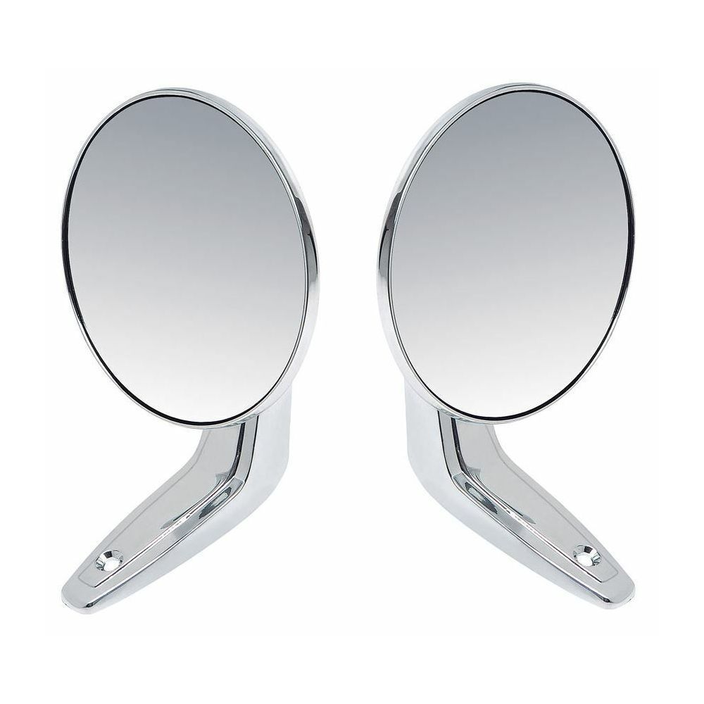 Outer Door Mirror Set Barracuada For 67-74 Dart Plymouth 67-69 Barracuda Saite