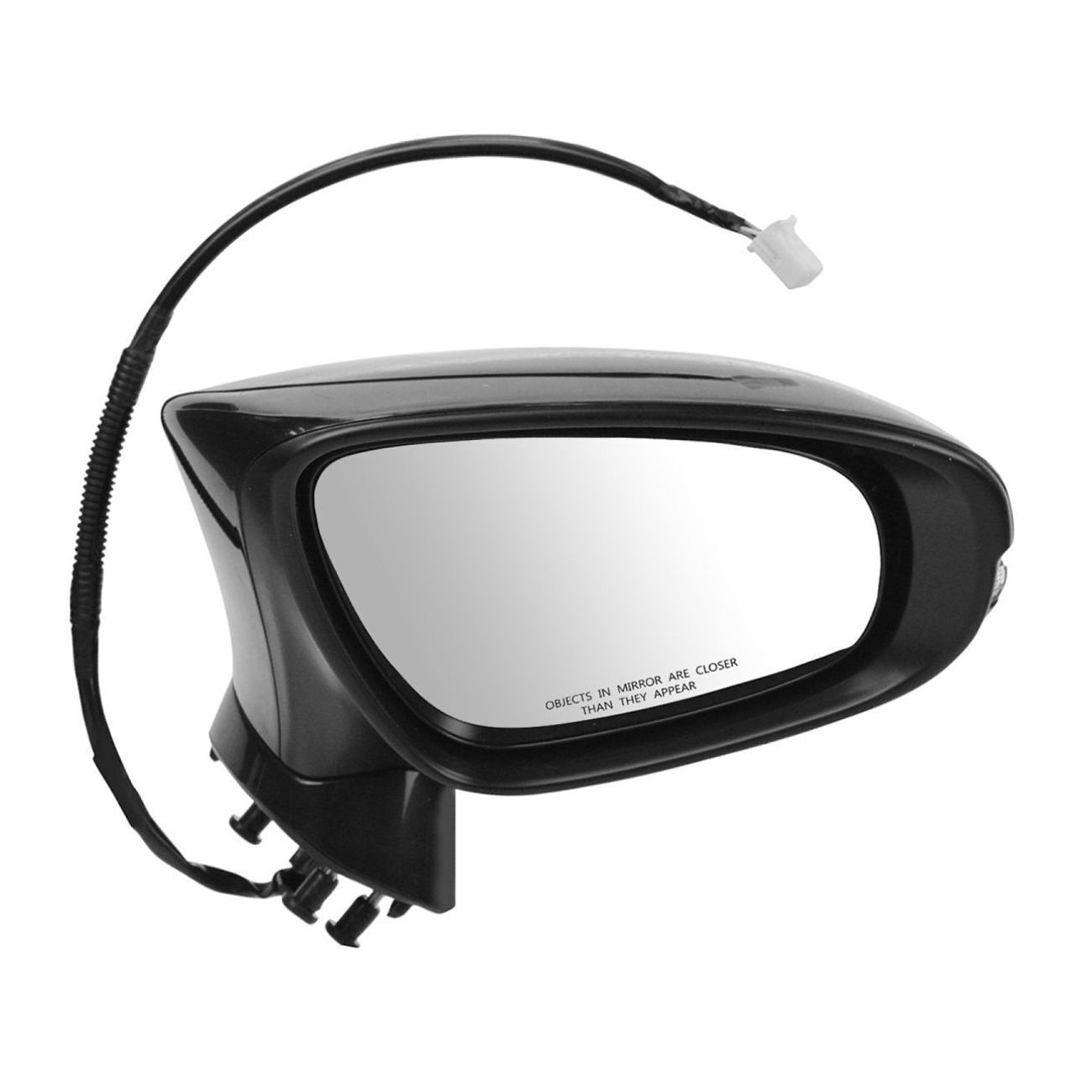 For Lexus 11-13 CT200h Base Power Heated Signal Puddle Mirror Passenger Side