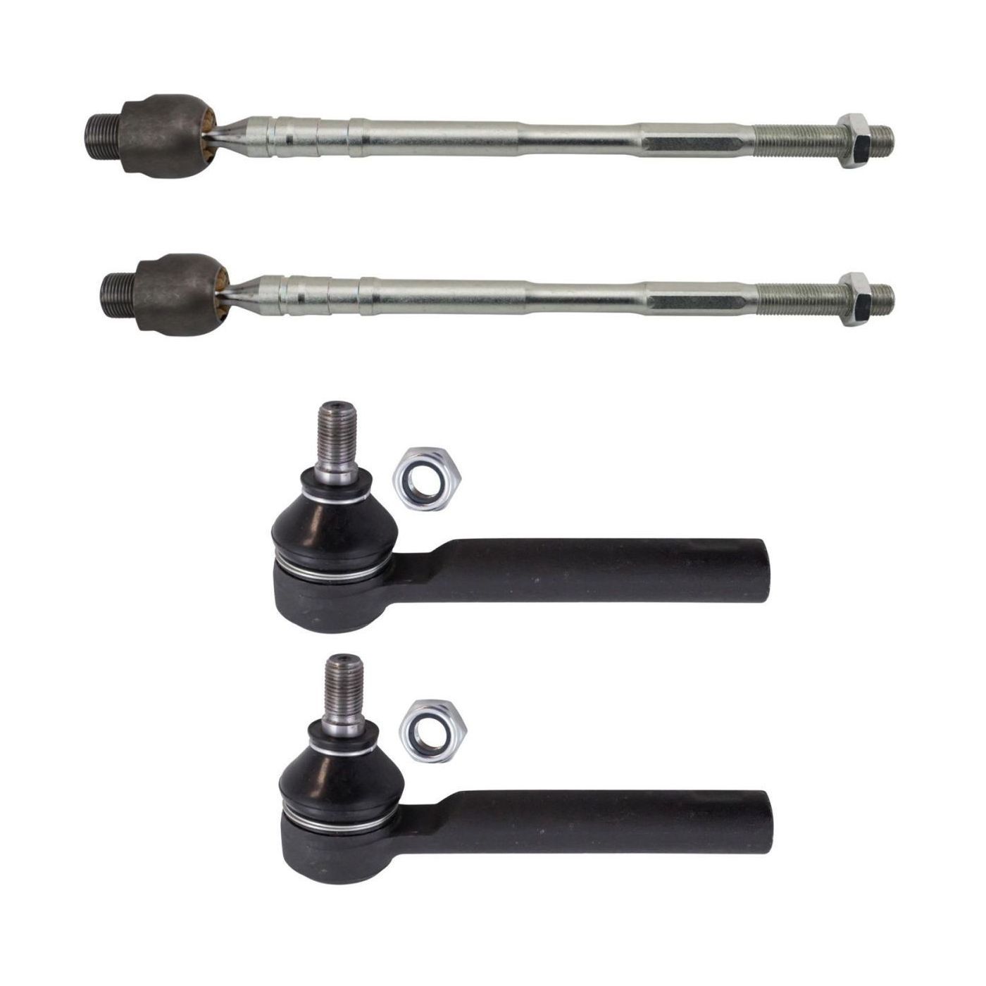 Front Inner and Outer Tie Rod Set For 19-23 Subaru Crosstrek 19-22 Forester