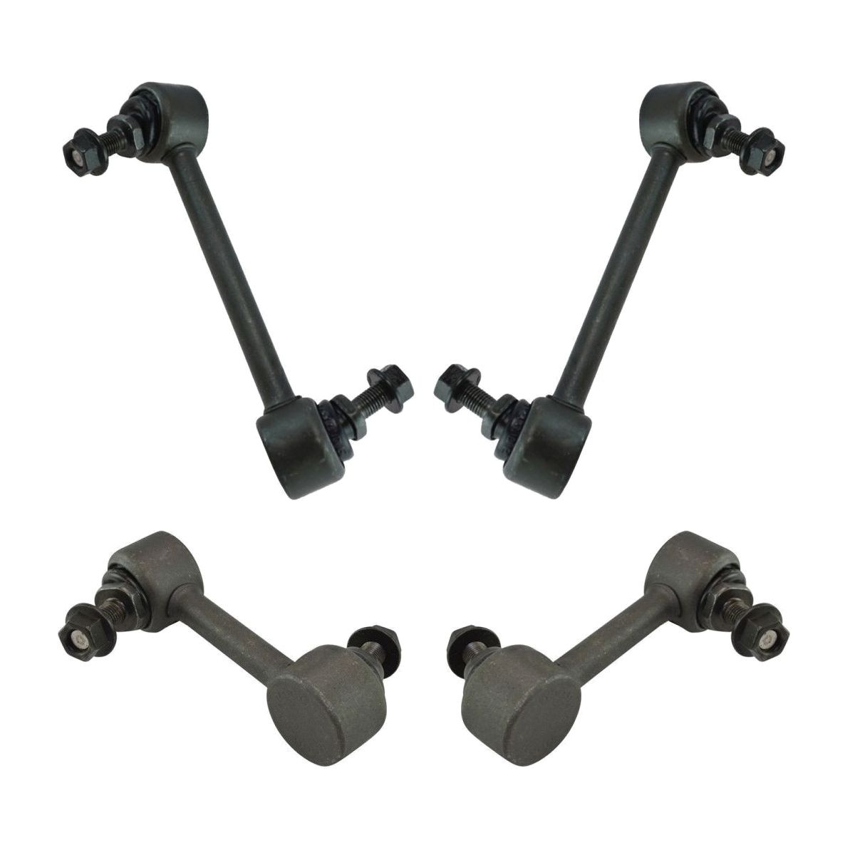 For 04-12 Colorado Front Rear Suspension Stabilizer Sway Bar End Set Kit 4pc