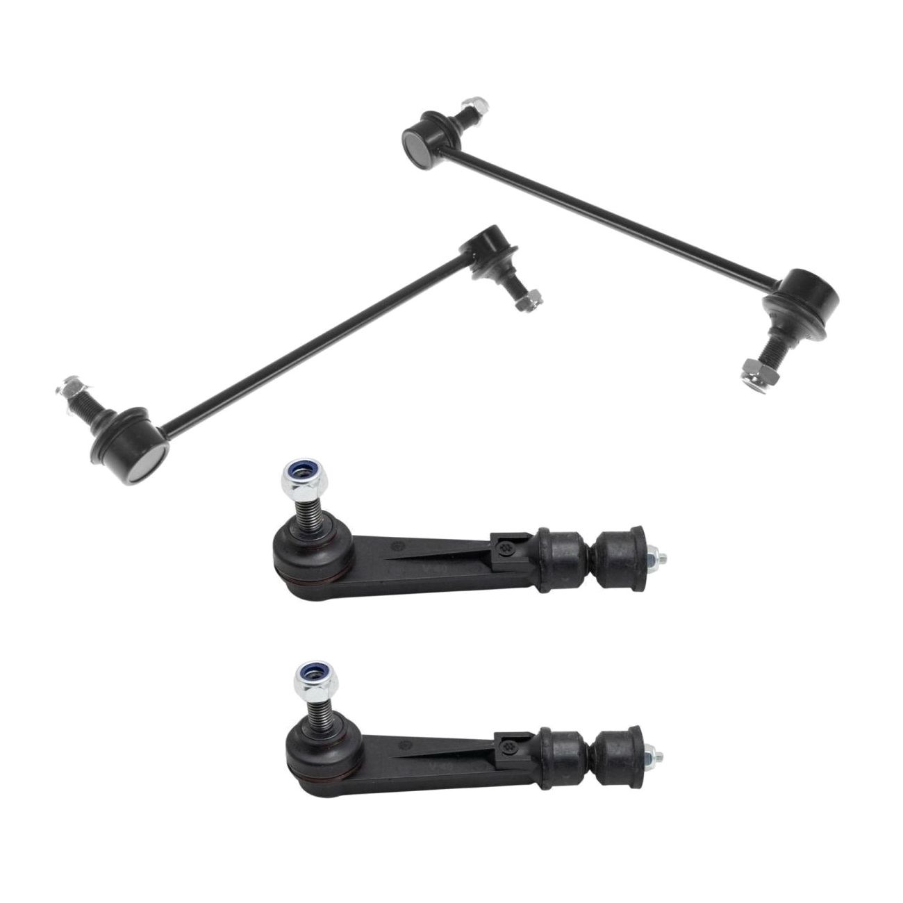 Front & Rear Sway Bar End Links Kit Set of 4 For 08-17 Chevrolet Equinox Suv