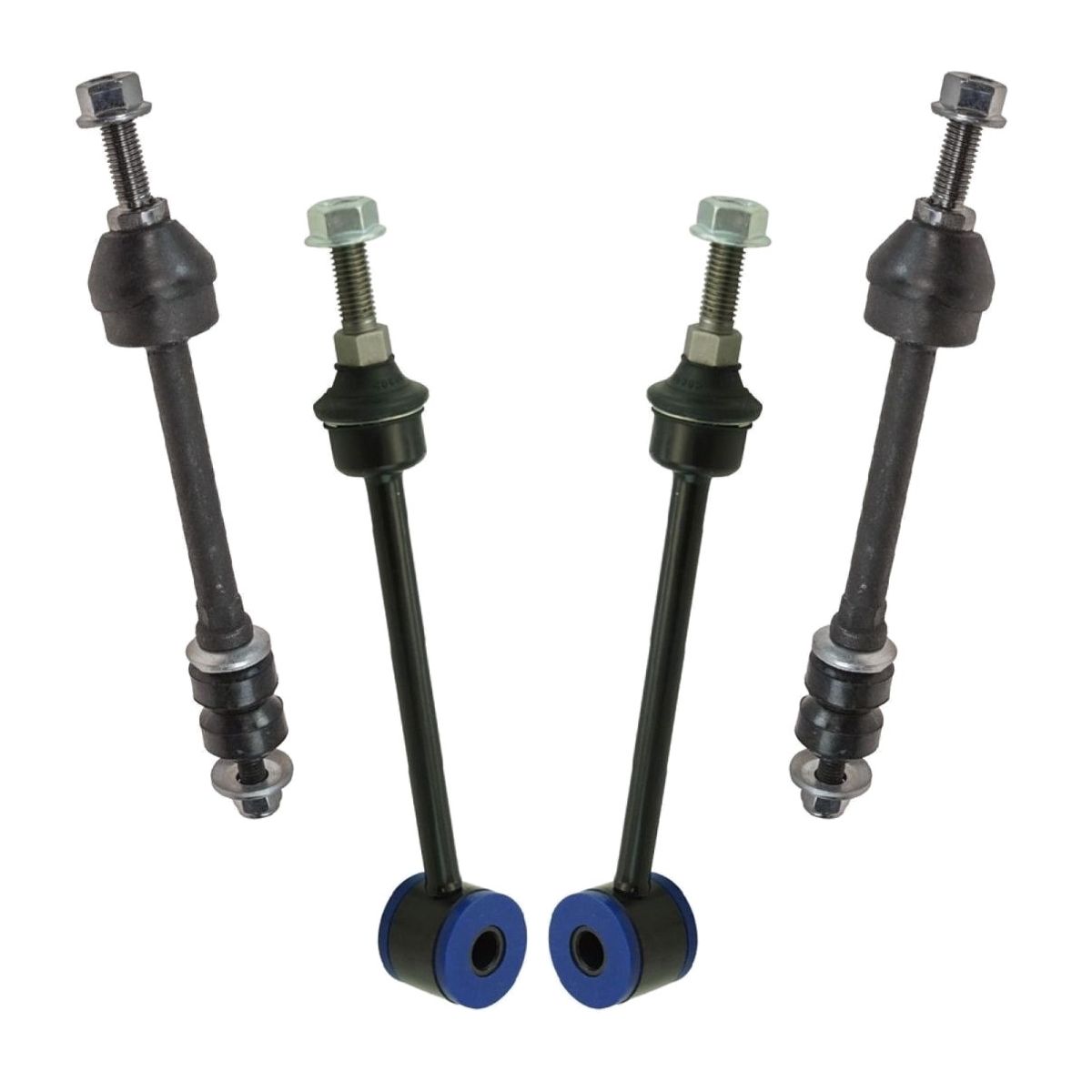 For 2006-2007 Dodge Ram 1500 Front & Rear Sway Bar Stabilizer Set