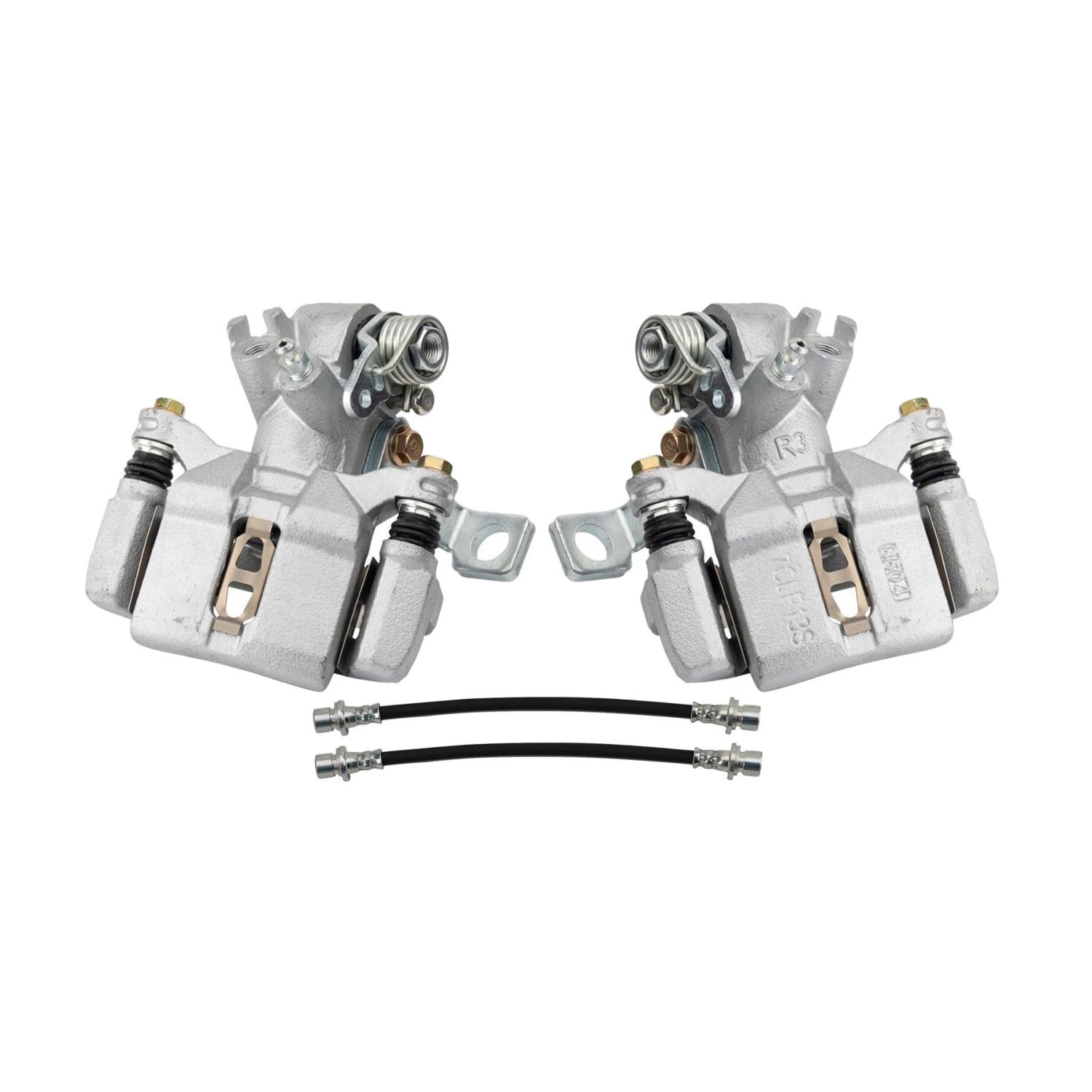 For 1993-1995 Honda Civic Rear Brake Caliper Set
