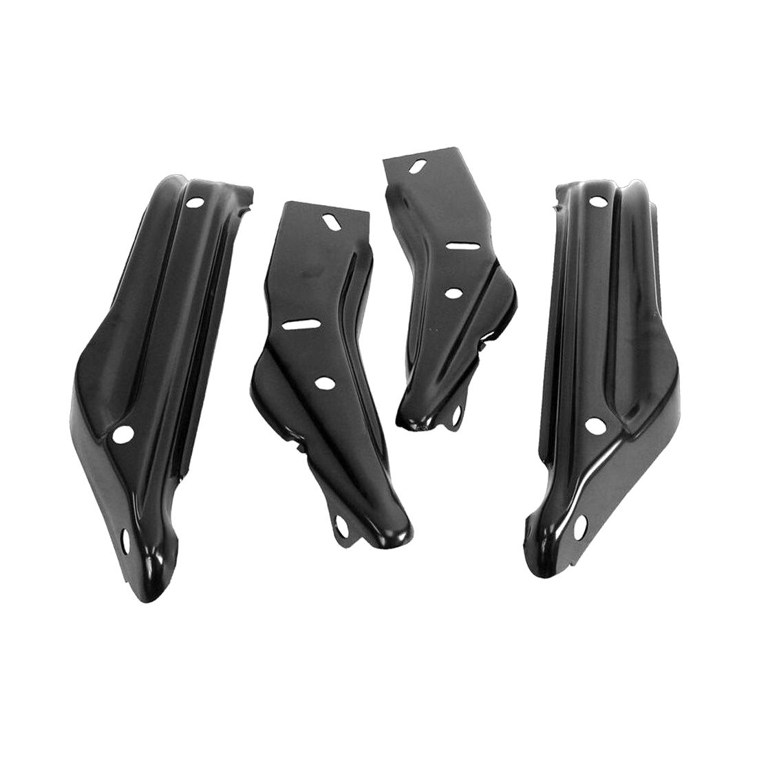 For 1969 Chevrolet El Camino Standard Cab Pickup Front Bumper Brackets 4-Pieces