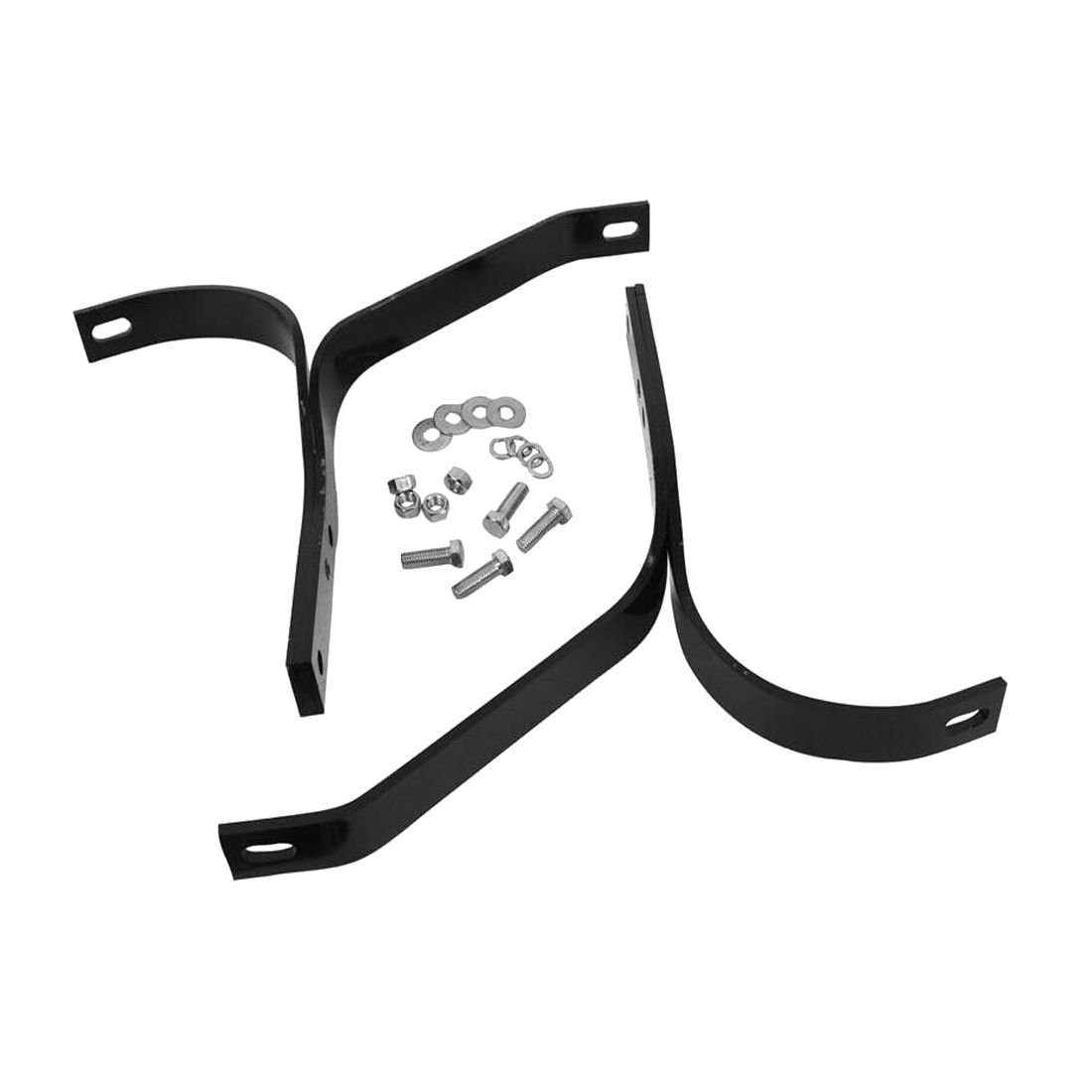 For Chevrolet 1947-1955 Truck 3100 Cab & Chassis Rear Bumper Brackets 4-Pieces