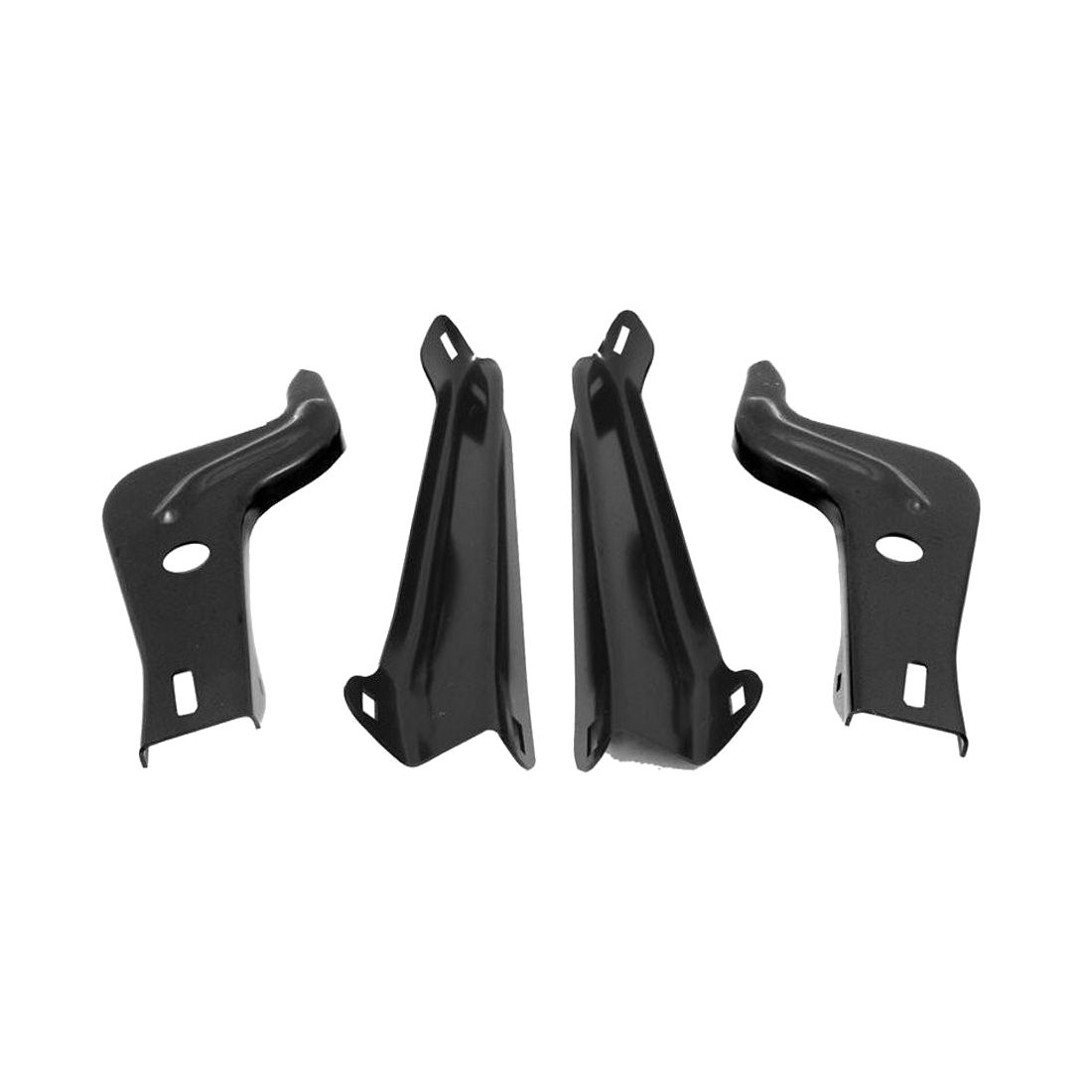 For 1966-1967 Pontiac Tempest Safari Wagon Front Bumper Brackets 4-Pieces