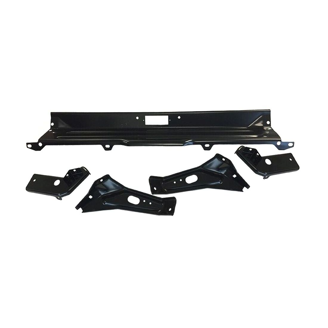 For 1964 Ford Galaxie Base U/K Rear Bumper Bracket Set 5-Pieces