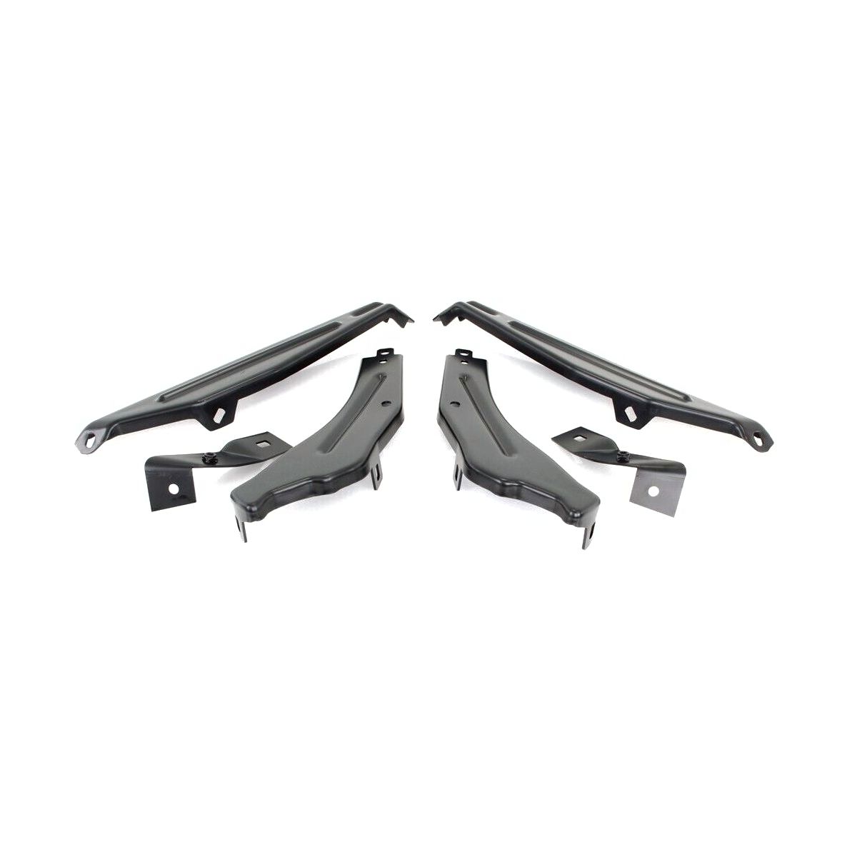 For Ford 68-69 Fairlane 500 Front Bumper Bracket Set w/Inner & Outer 6-Pieces