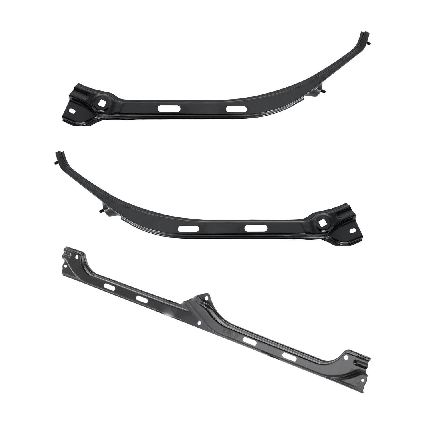 For 2005-2011 Tacoma Set of 3 Bumper Face Bar Brackets Retainer Mounting Braces