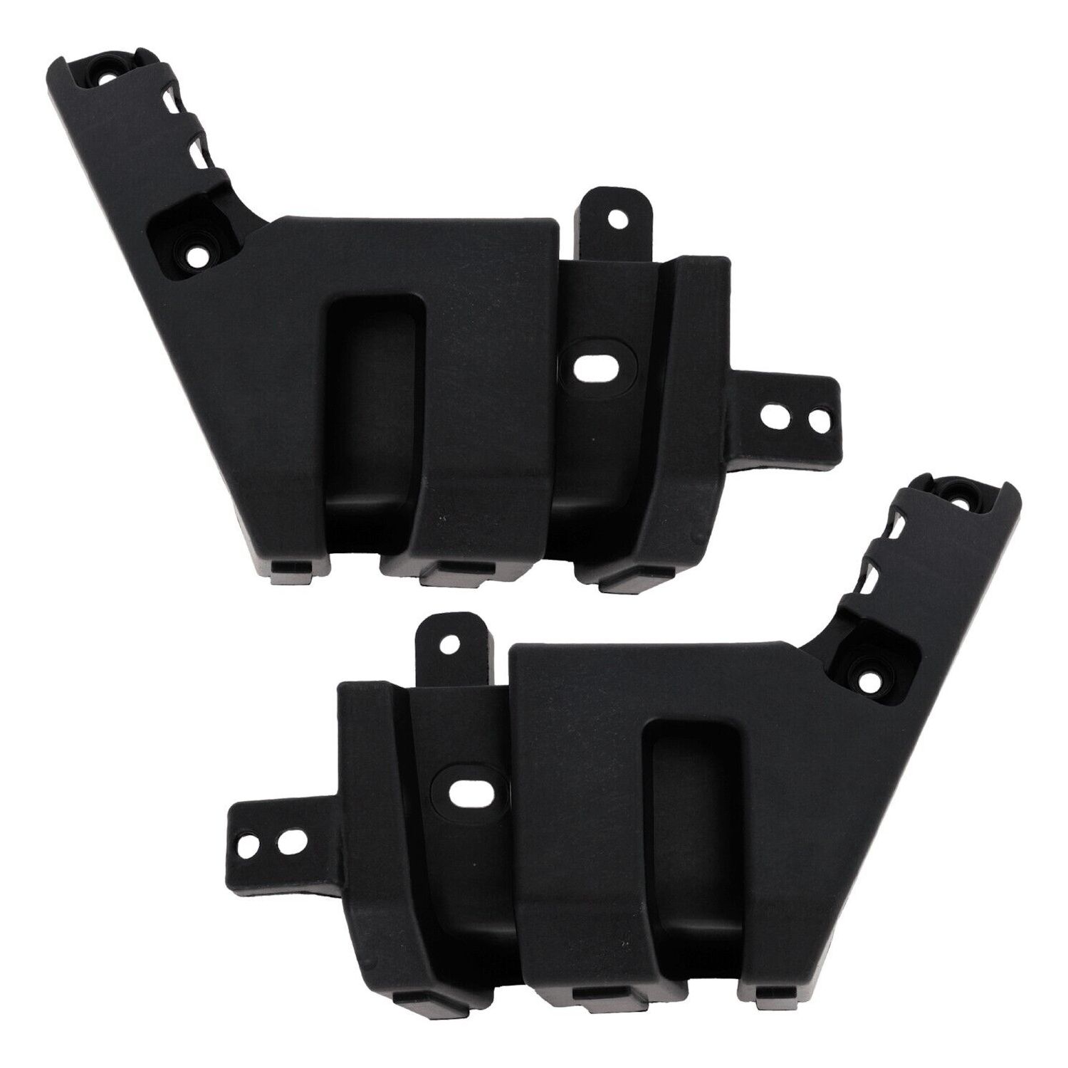 Set of 2 Bumper Face Bar Brackets Retainer Mounting Braces Left & Right Pair