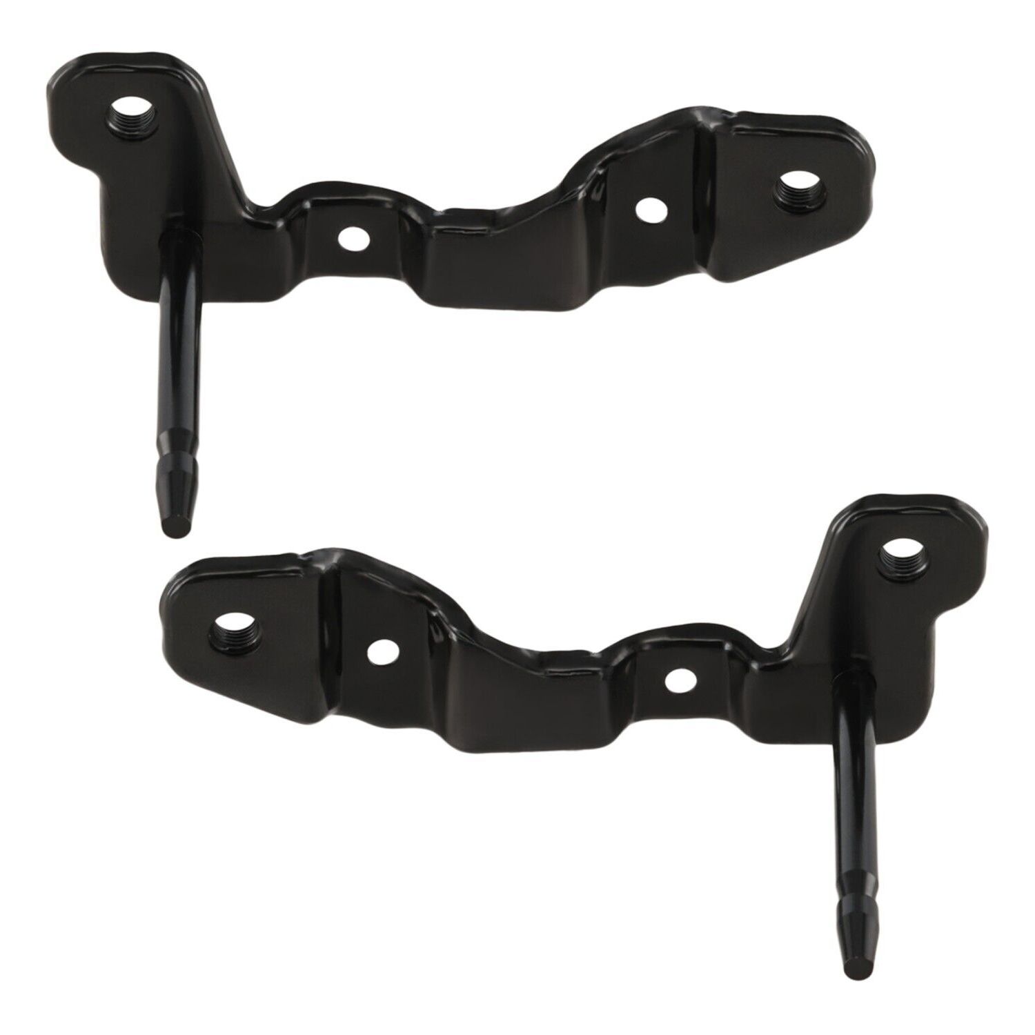 Bumper Face Bar Brackets Retainer Mounting Braces Set of 2 Left & Right Pair
