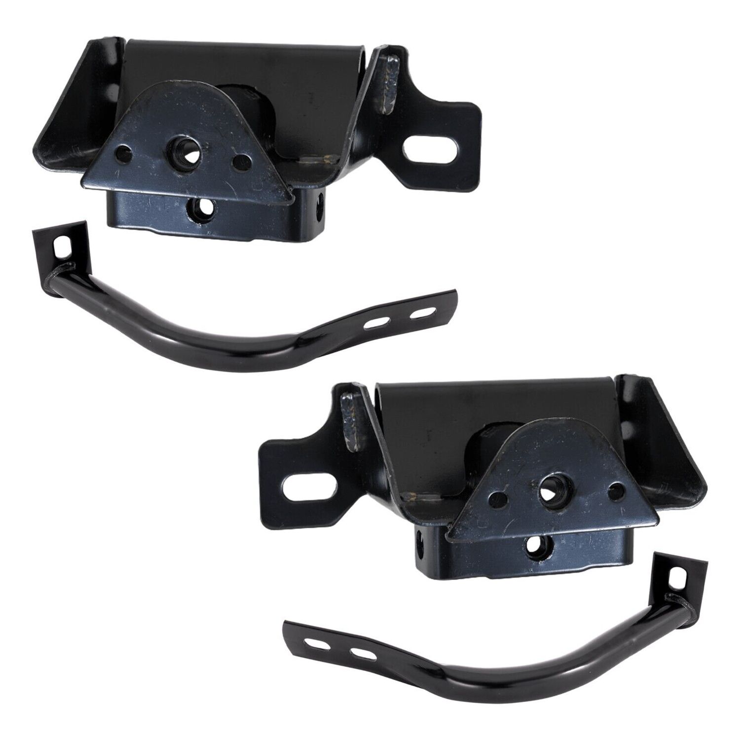 Set of 4 Bumper Face Bar Brackets Retainer Mounting Braces for Chevy Avalanche
