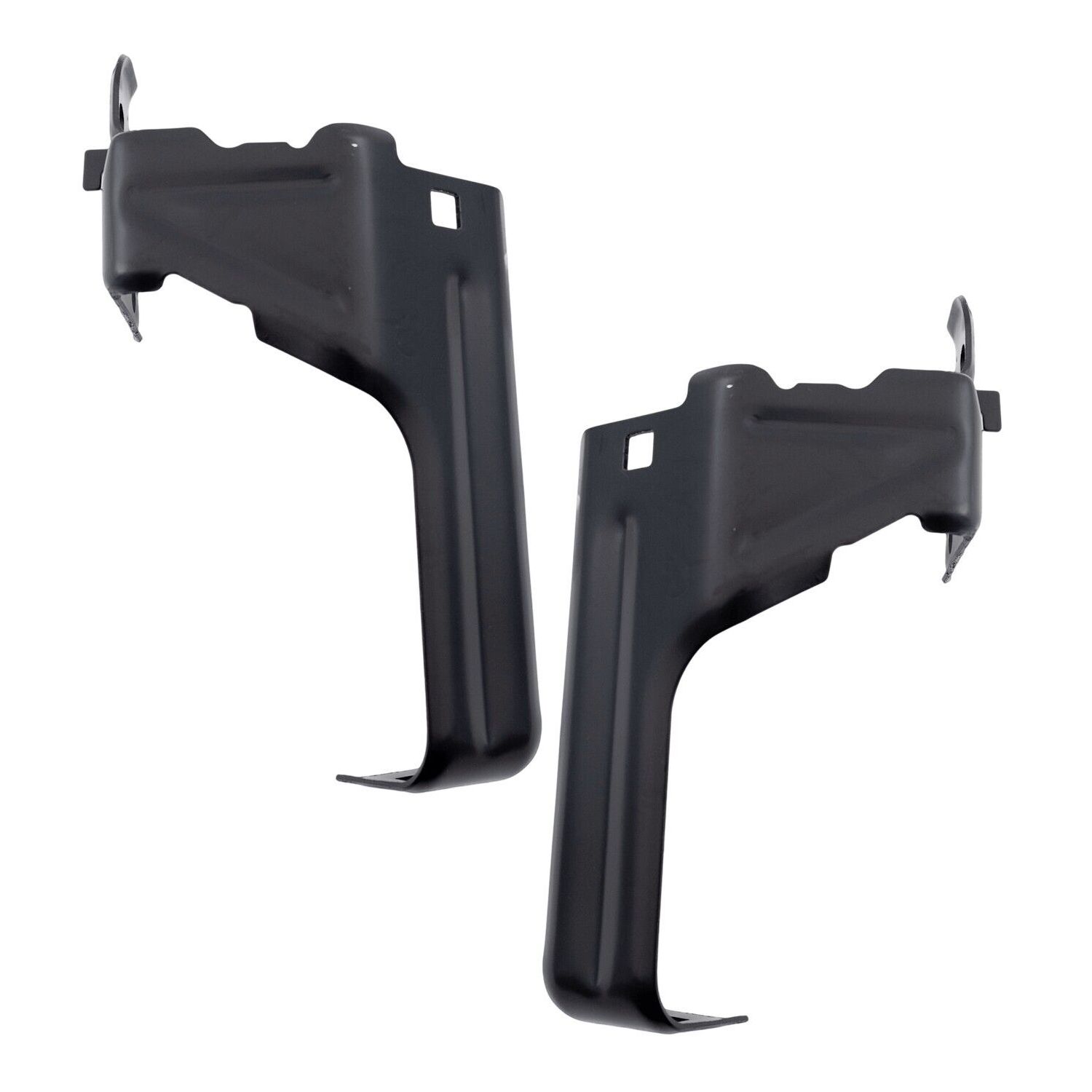Pair Bumper Face Bar Brackets Retainer Mounting Braces Set of 2 Left & Right